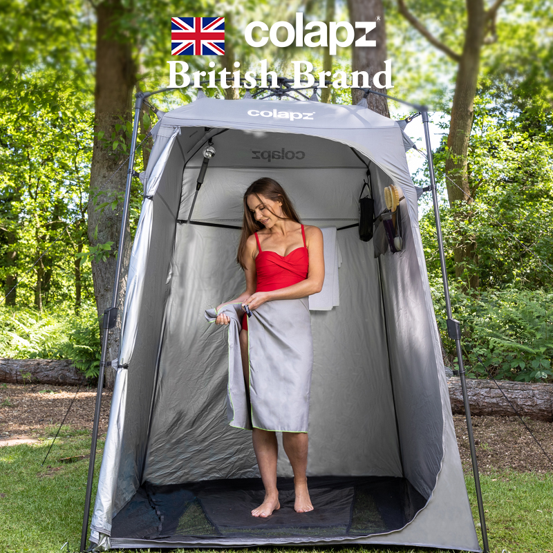 Colapz洗澡浴罩折叠便携式帐篷户外露营厕所帐篷加厚防雨防水布