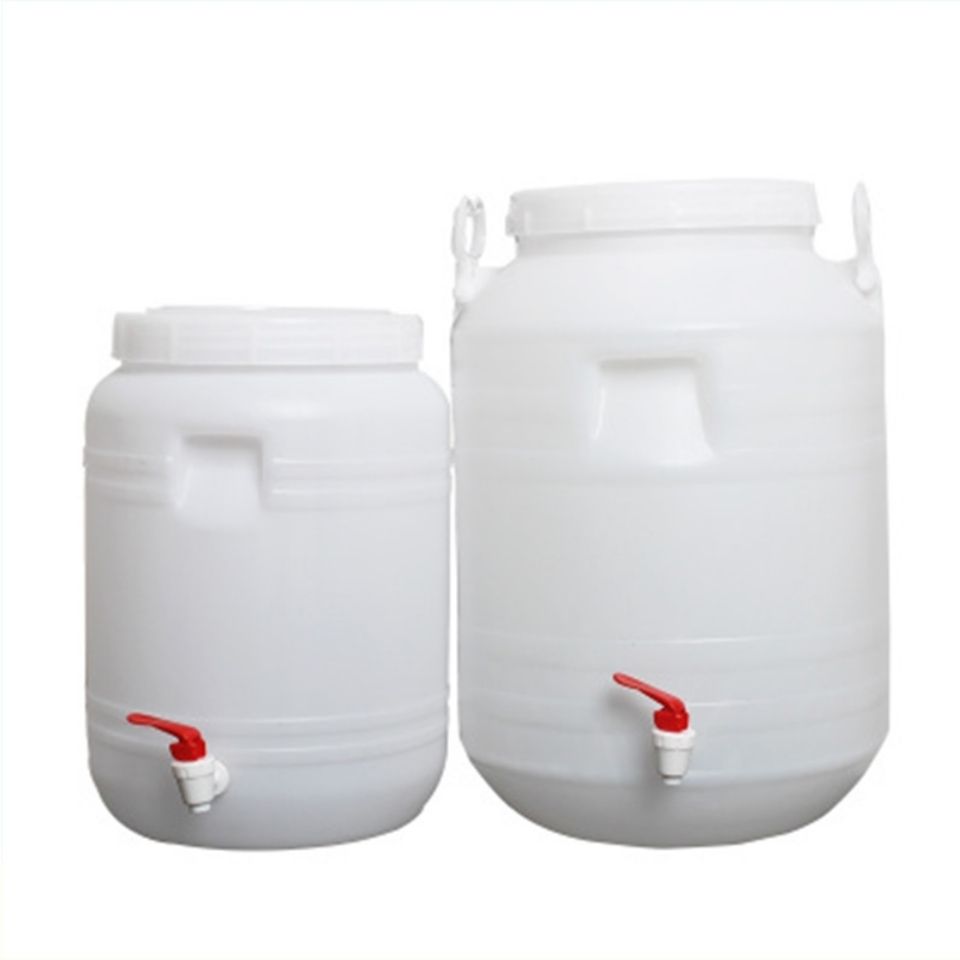装蜂蜜专用桶食品级塑料水桶环保酵素桶塑料圆桶蜂蜜桶带龙头大口