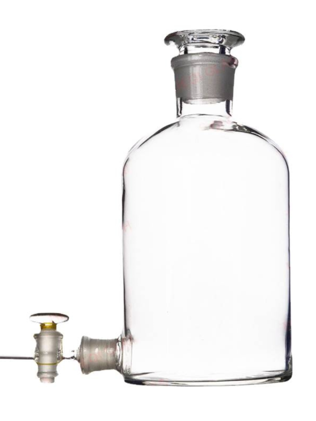 白下口瓶2500ml5000ml10000m实验室放水瓶龙头瓶棕色下口瓶放水瓶
