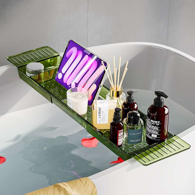 浴室浴缸置物架多功能洗手间泡澡浴室架子洗澡间手机防滑收纳支架