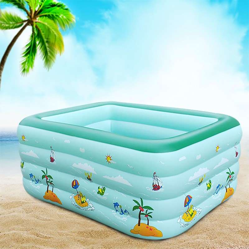 游泳池折叠水池充气加厚游泳桶大型海洋球池婴儿保温洗澡浴缸儿童