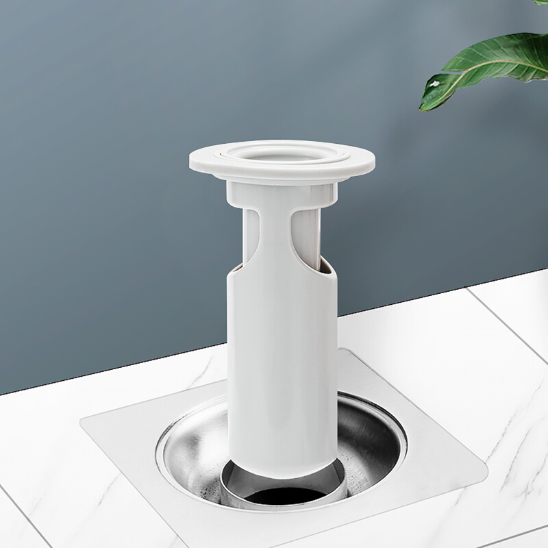 防臭地漏盖硅胶芯卫生间下水道圆形密封圈厕所管道防虫反味堵神器
