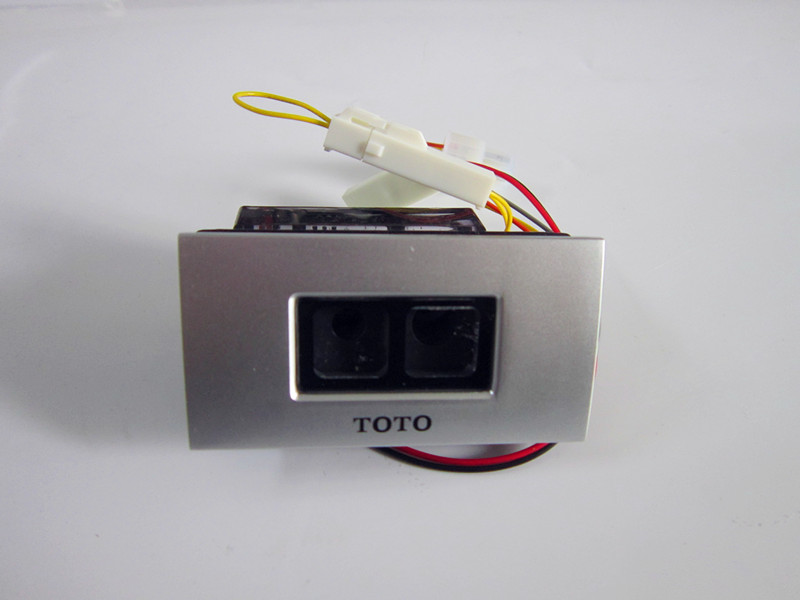 TOTO陶瓷一体化小便感应器面板陶瓷尿斗电磁阀自动EMAV13/USW870B