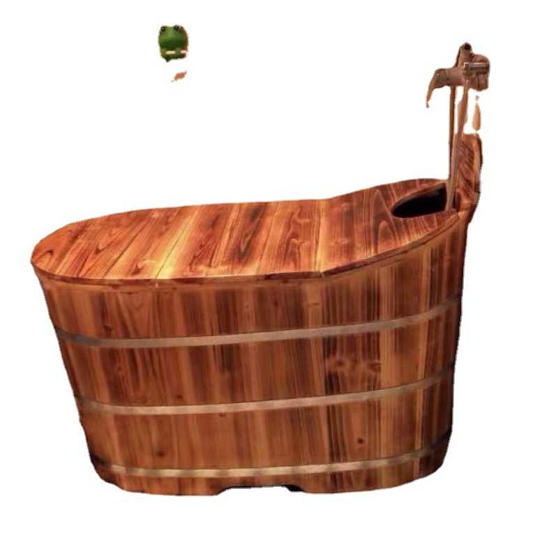 洗澡桶浴盆沐浴泡澡木桶成人木桶家用香杉木木质浴缸澡盆