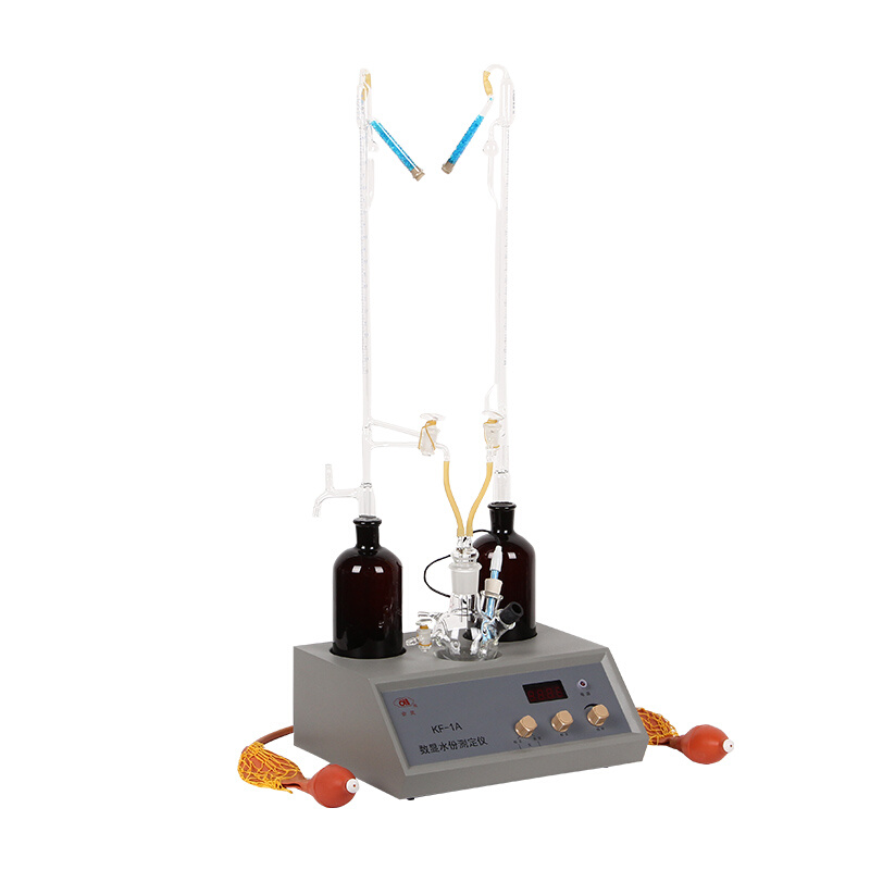。安亭电子KF-1卡尔费休滴定仪水分测定仪永停法水份含量检测仪