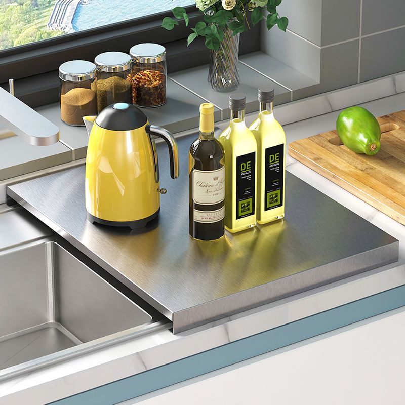 定制不锈钢水槽上的盖板方太自动洗碗机防水专用盖板罩厨房置物架