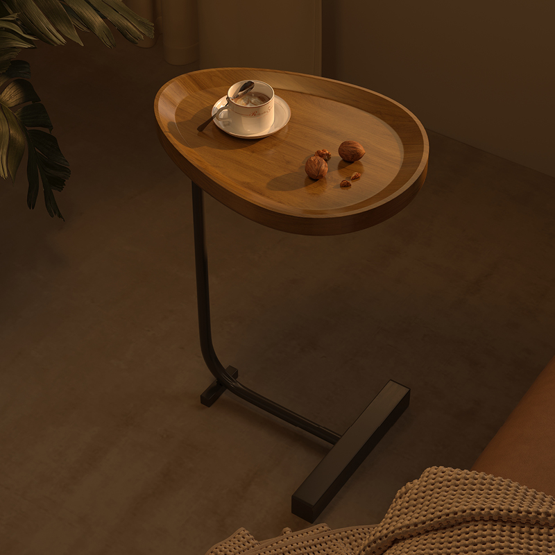 边几小桌子茶几沙发小型可移动简易家用出租屋床头桌置物边柜茶桌