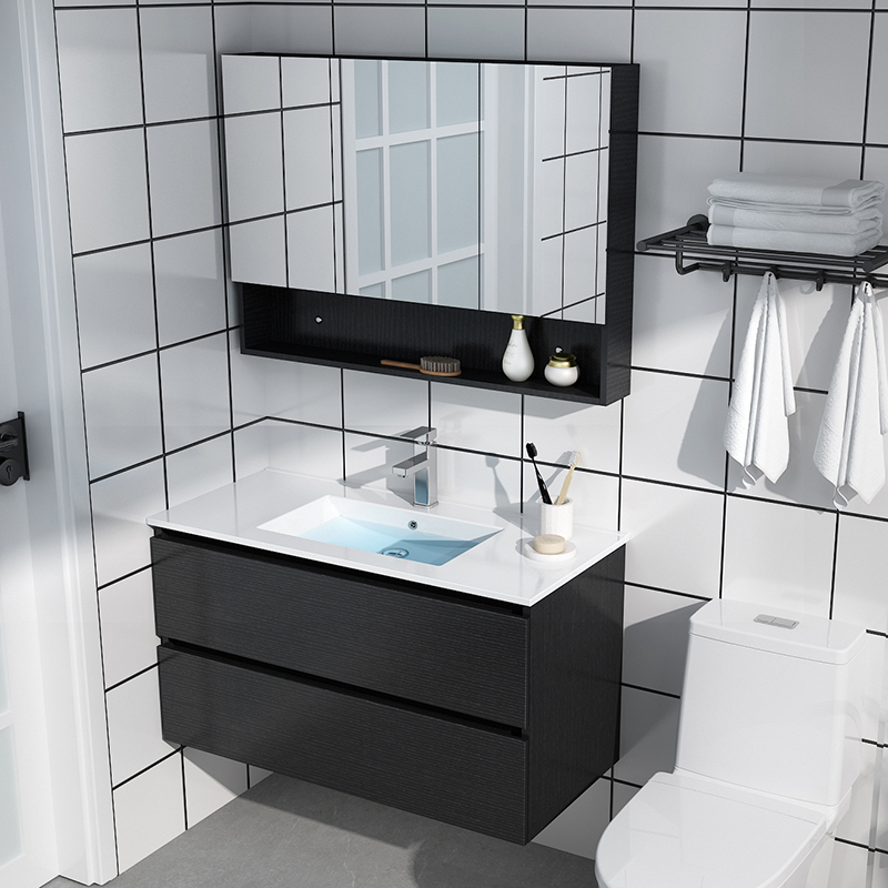 卫浴智能浴室柜组合现代简约洗手台北欧洗脸池面盆柜卫生间洗漱台