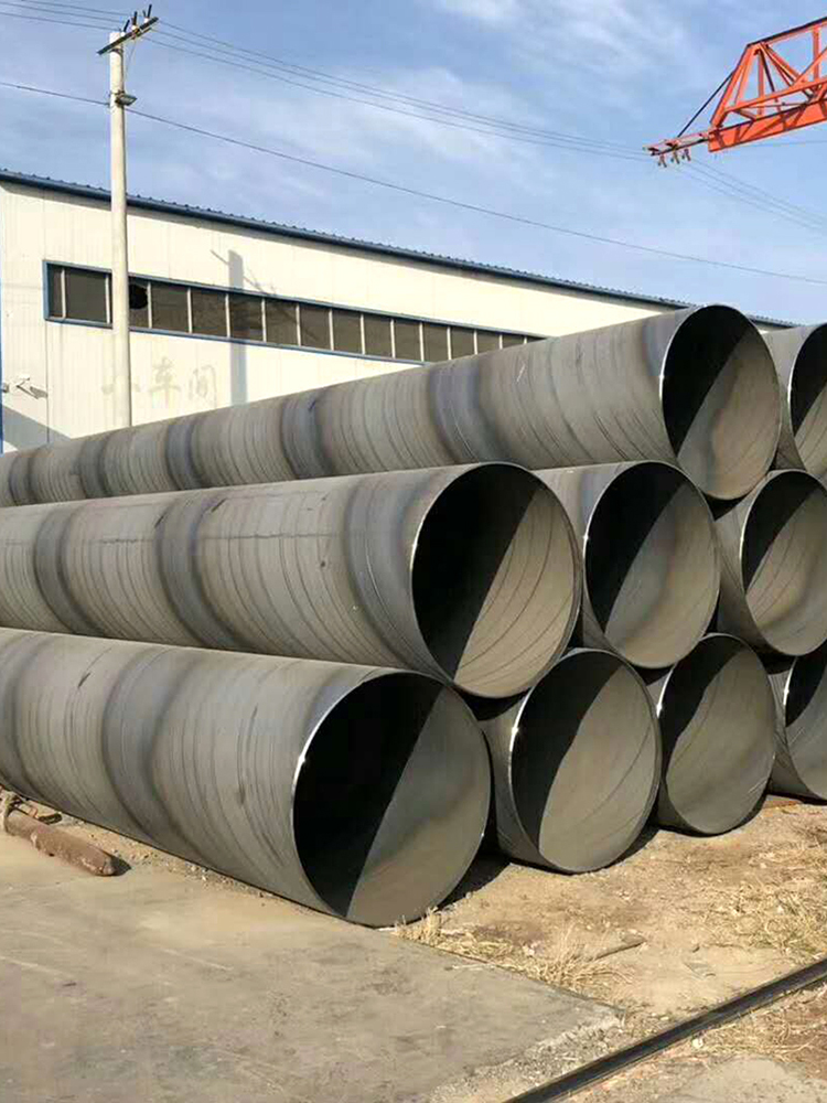 大口径螺旋钢管厚壁DN700/1000无缝焊接管道钢护筒双面埋弧焊管