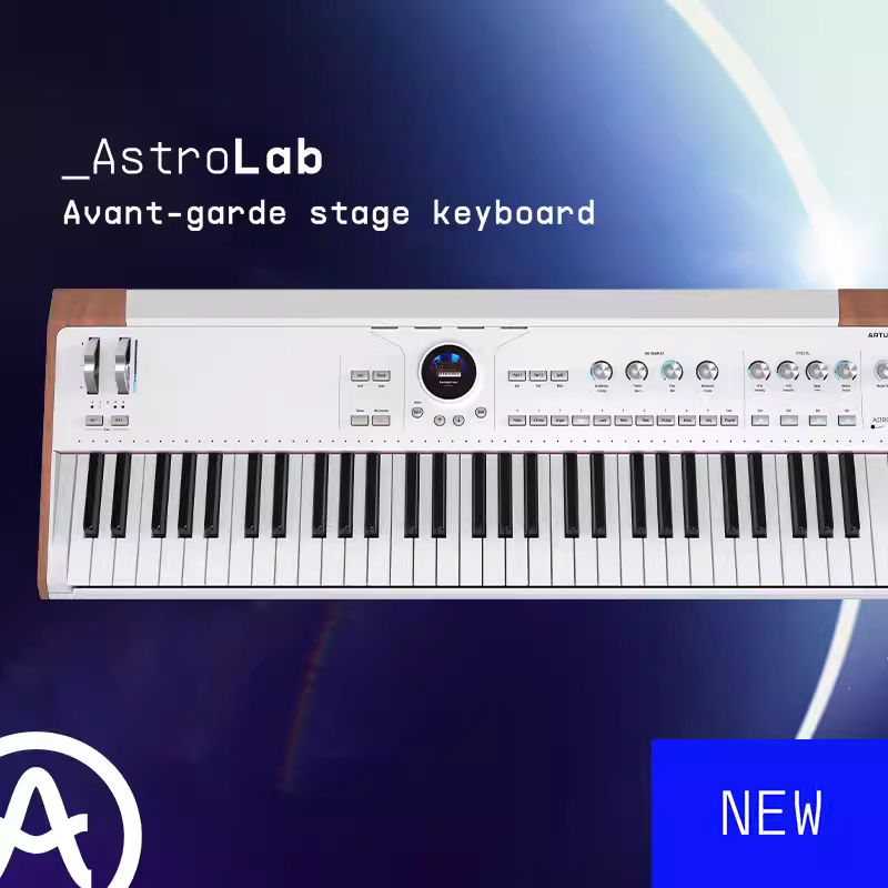 新品首发 ARTURIA AstroLab舞台电钢61键盘合成器内置音源蓝牙WIF