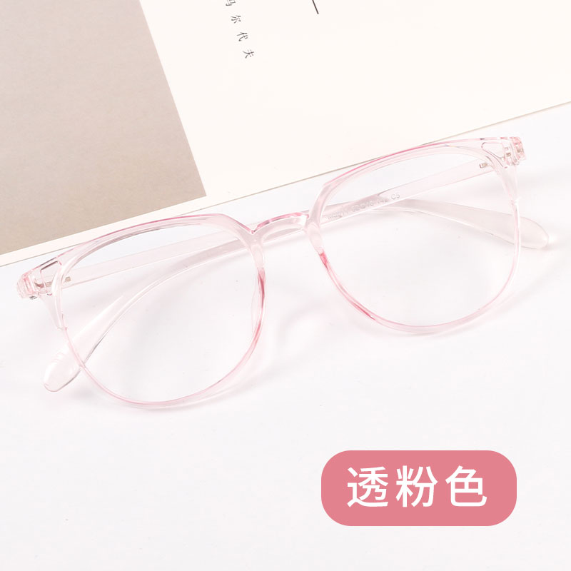 正品超轻透明近视眼镜女韩版潮防辐射抗蓝光眼镜框网红款素颜平光
