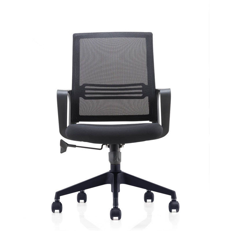 职员办公椅电脑椅简约休闲转椅简约办公室开会网布椅子升降旋转椅