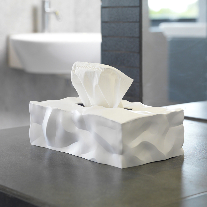 丹麦 essey Wipy II 创意褶皱装饰纸巾盒 抽纸盒 无底座设计 现货