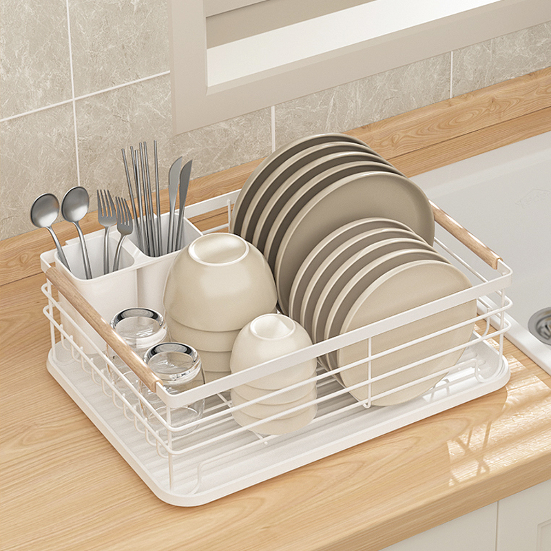 厨房碗碟碗筷收纳架水槽置物架台面碗架盘子沥水架放碗盘收纳盒子