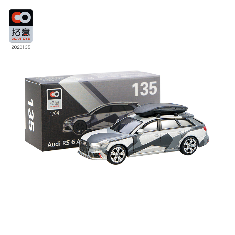 新1/64拓意xcartoys 奥迪RS6 大众帕萨特 VW R36合金玩具汽车模型