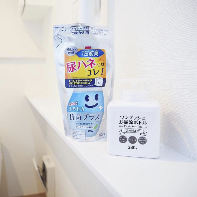 日本马桶坐便器清洁剂卫生间除菌剂儿童马桶垫清洁替换装190ml