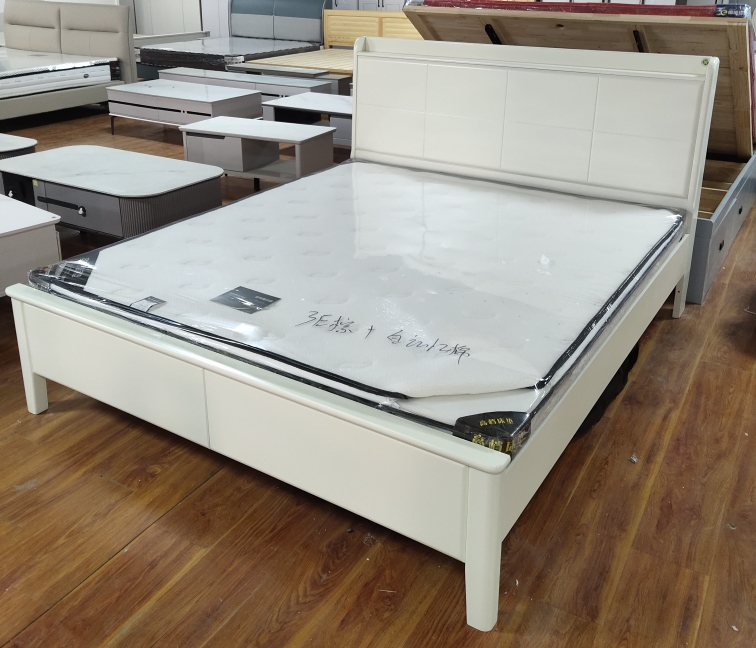 天津家具厂直销床 双人床 实木床 储物床 板式床外环内免费送货
