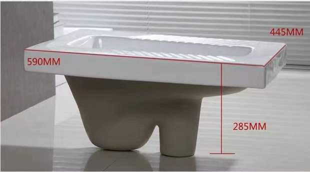 卫生间卫浴用品水箱蹲便器蹲坑可配隐藏水箱挂式水箱节能