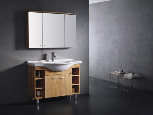 欧式美式橡木浴室柜组合实木卫浴柜洗脸盆柜洗手盆柜洗漱台XM265