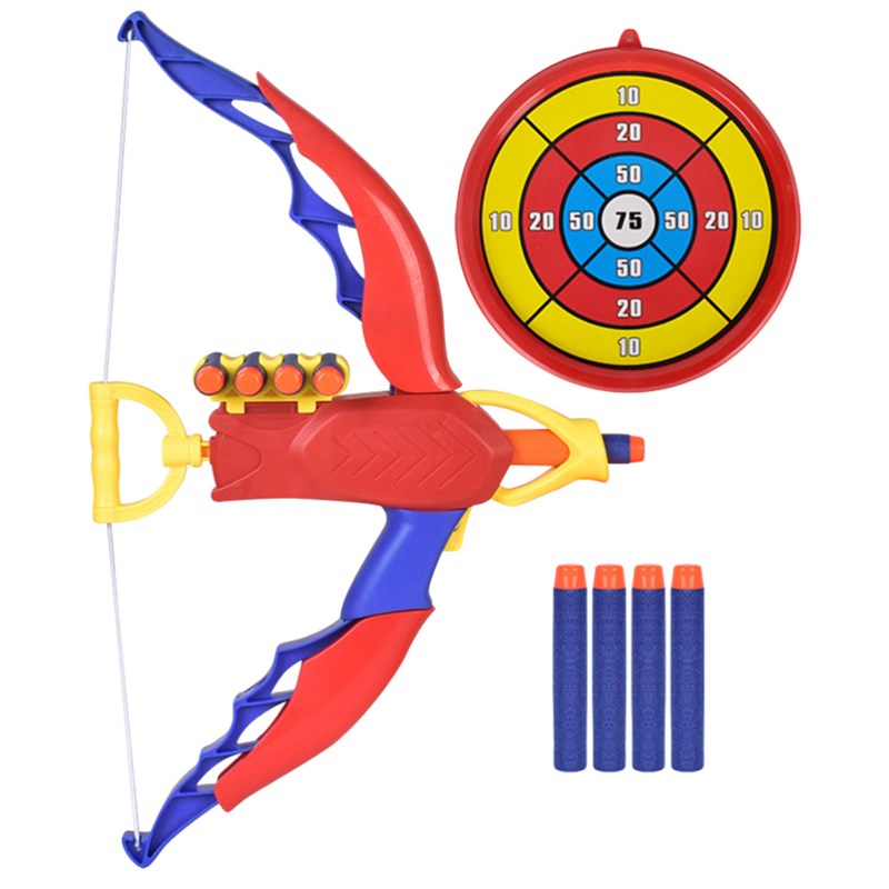 速发Kids Simulation Bow and Arrow Toys Targets Shooting Game