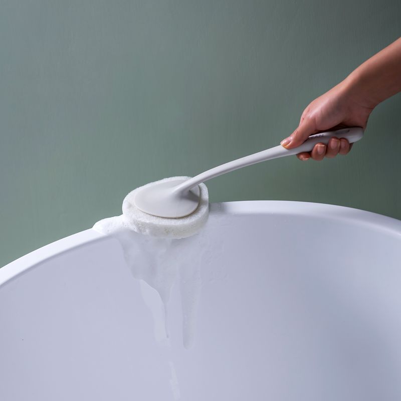 推荐清洁刷长柄不伤釉层海绵浴缸刷去污海绵擦卫生间清洁地板刷瓷
