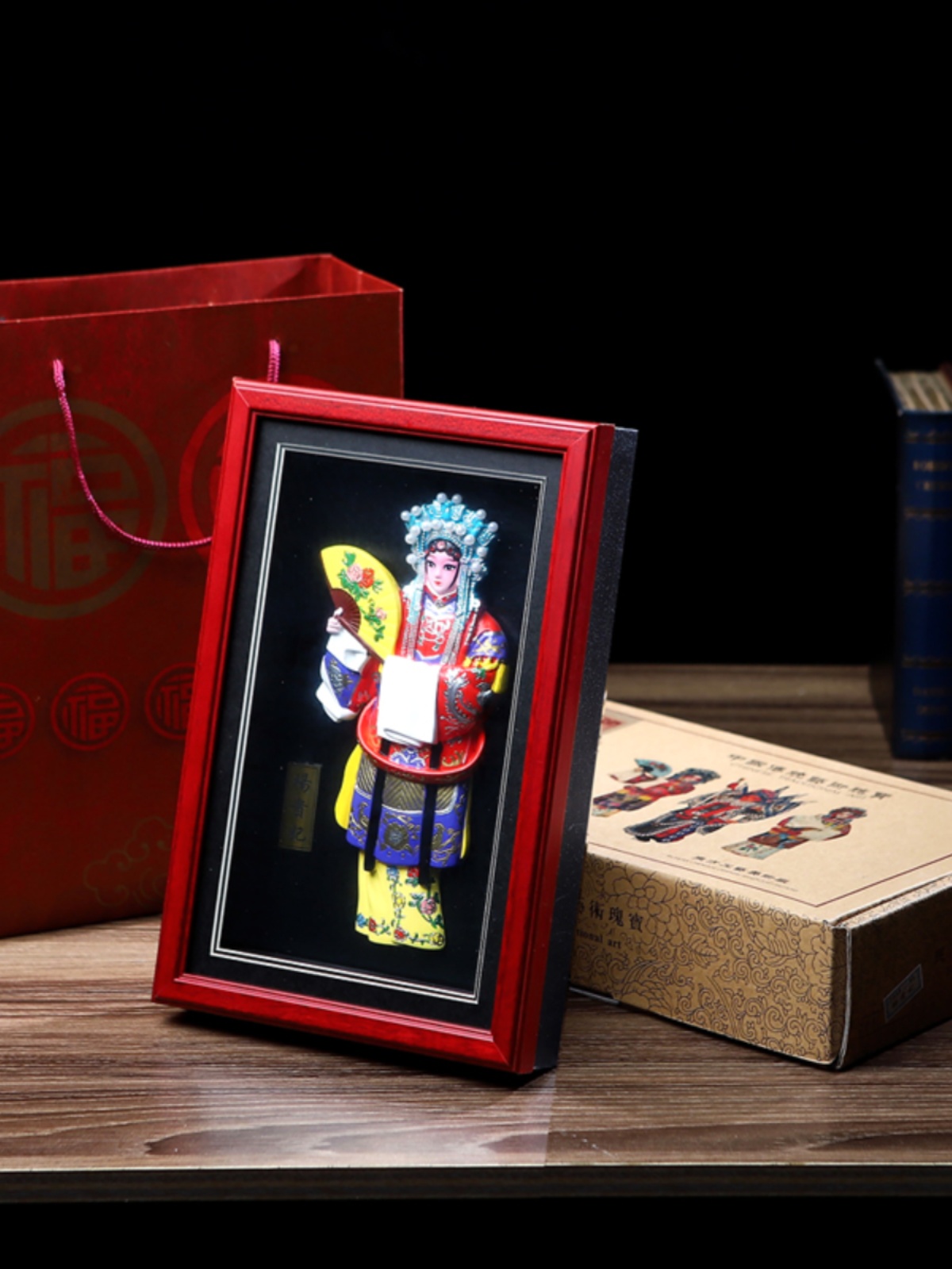 中国风北京特色纪念品出国礼品送老外的小礼物京剧脸谱摆件挂件