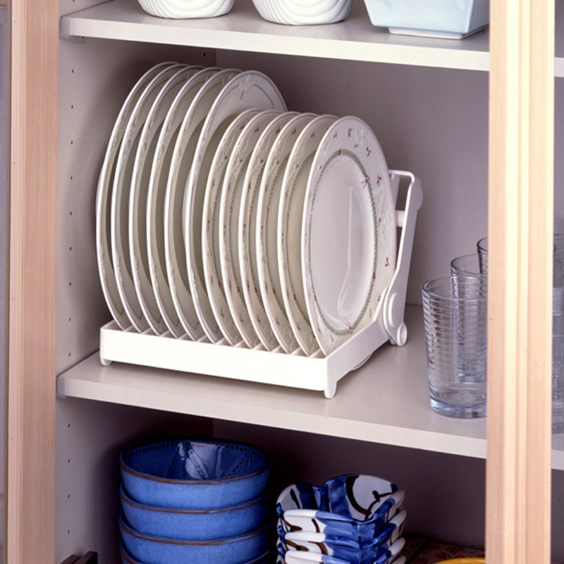 出口日本折叠碗盘收纳架碗碟架沥水架茶水杯滤水收纳架厨房置物架
