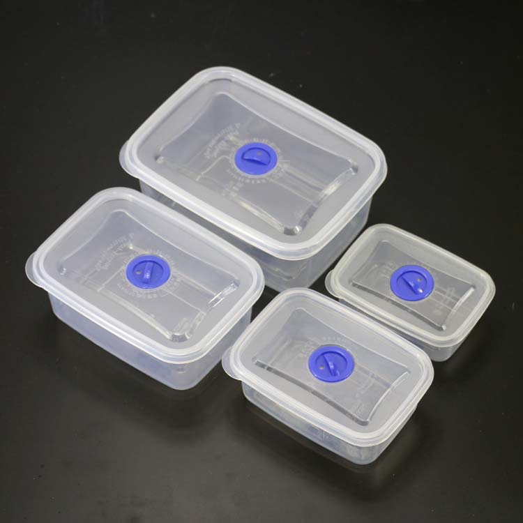 保鲜盒大中小号多规格1/3/4/6件套装透明微波饭盒密封食品收纳盒