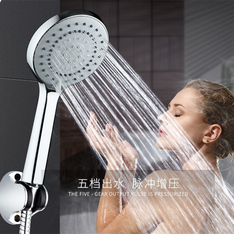 淋浴花洒喷头手持洗澡增压浴室热水器淋浴花洒套装淋雨卫浴莲蓬头