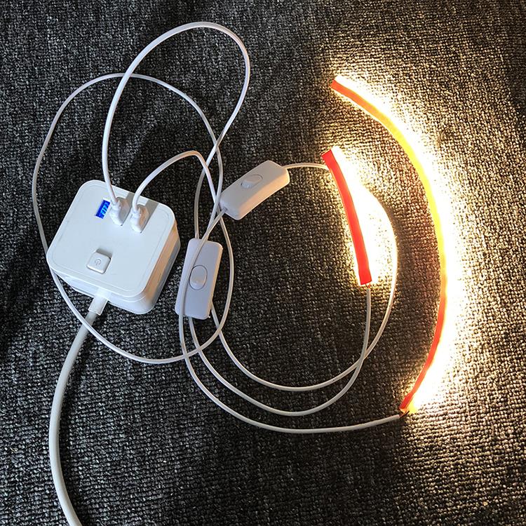 led灯条鱼缸防水USB便携式长条灯学生宿舍应急灯5V展示柜粘贴灯带