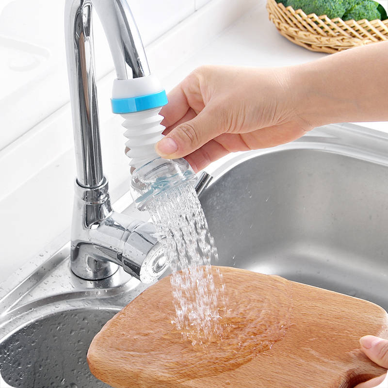 水龙头防溅水花洒过滤嘴厨房面盆滤水器可旋转伸缩喷头节水
