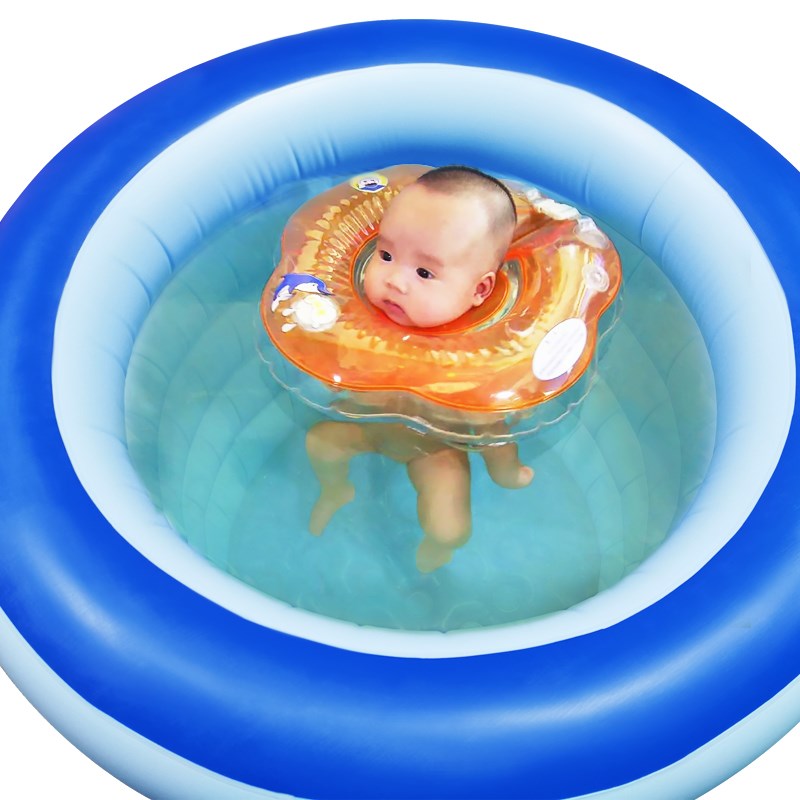 宝宝充气加厚池室内婴儿可新生儿加厚桶家用浴缸儿童充气折叠游泳