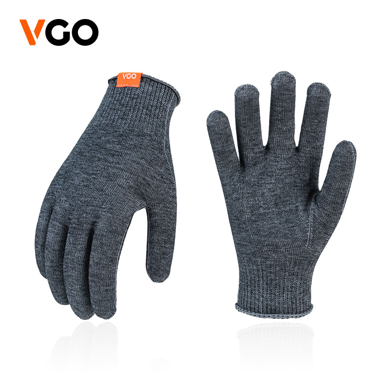 VGO防切割手套无缝编织高弹柔软舒适美标六级欧标F级防切割HY3594