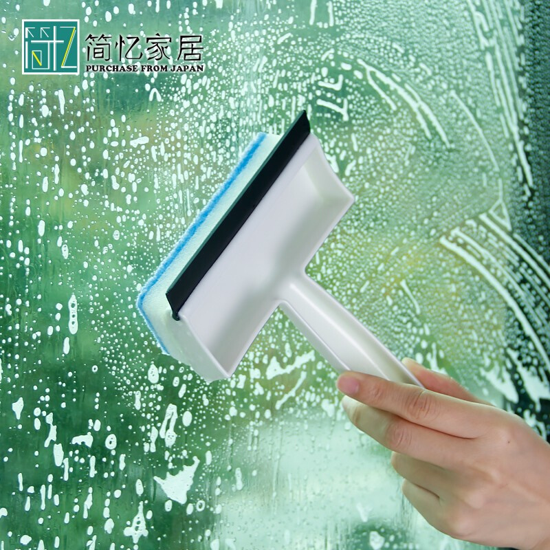 日本墙面瓷砖清洁刷玻璃刮浴室浴缸刷地板马桶除垢刷水池刷海绵擦