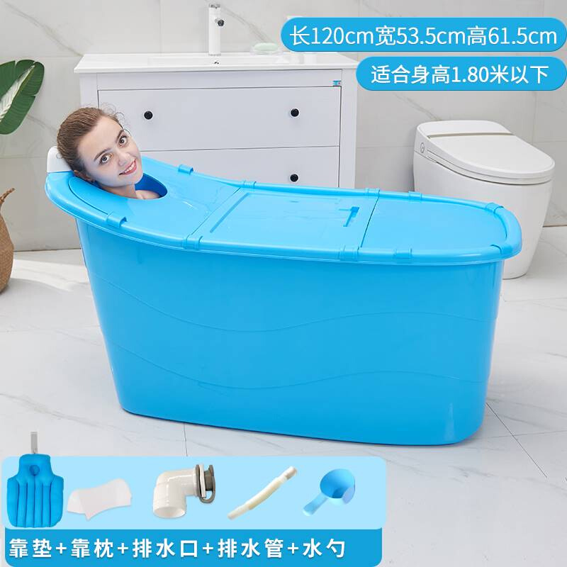 免安装浴缸新款轻奢小型移动单人家用H普通便携式浴桶民宿网红水
