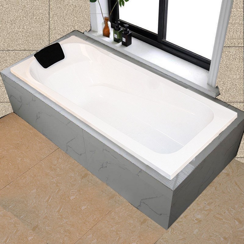 厂家亚克力成人嵌入式浴缸浴盆使用酒店家用外贸出口酒店工程