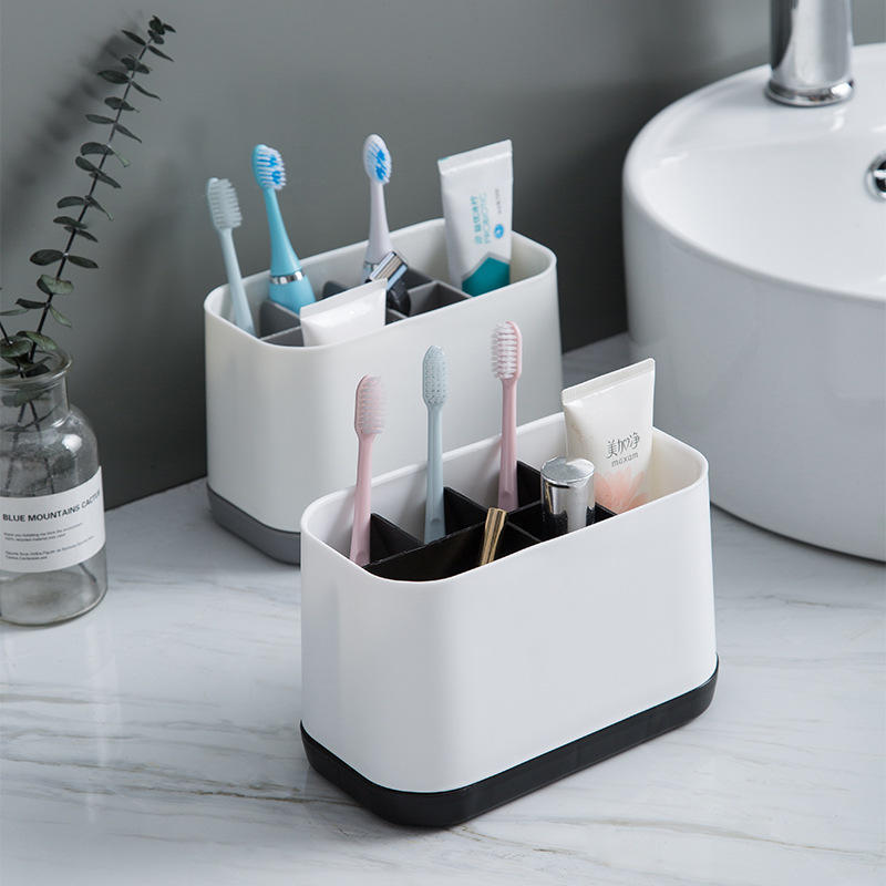 电动牙刷架卫浴用品牙膏收纳架卫生间洗漱收纳浴室梳子置物架创意