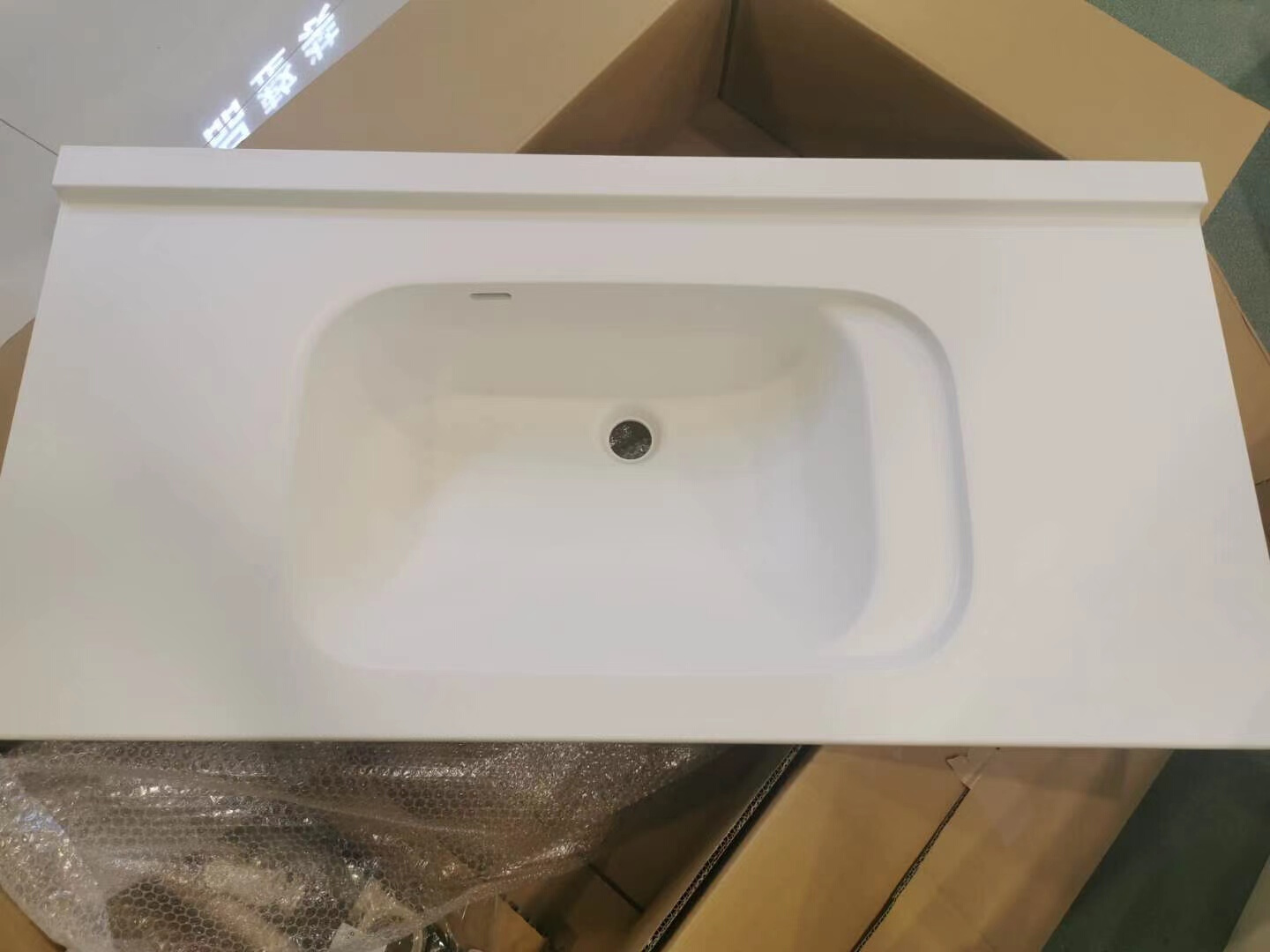 新日本进口吉本DA人造大理石一体式台面浴室盆洗面盆洗脸池
