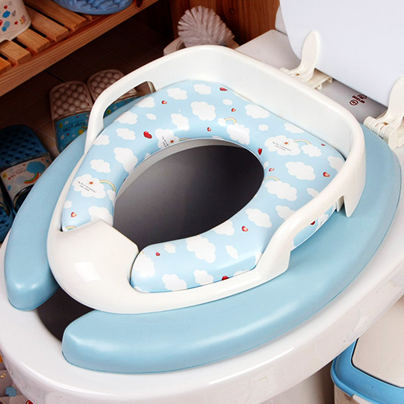 韩国进口儿童马桶圈坐便器男宝宝坐便圈小孩马桶盖垫婴幼儿座便器