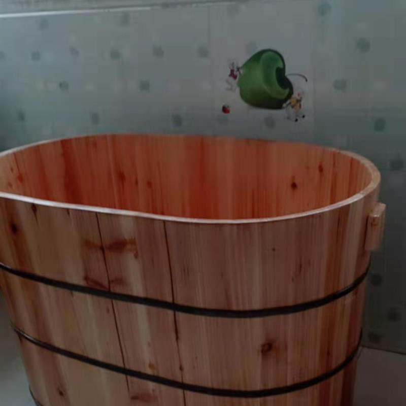 急速发货沐浴桶木桶浴桶成人泡澡桶浴缸儿童洗澡盆实木熏蒸洗澡桶