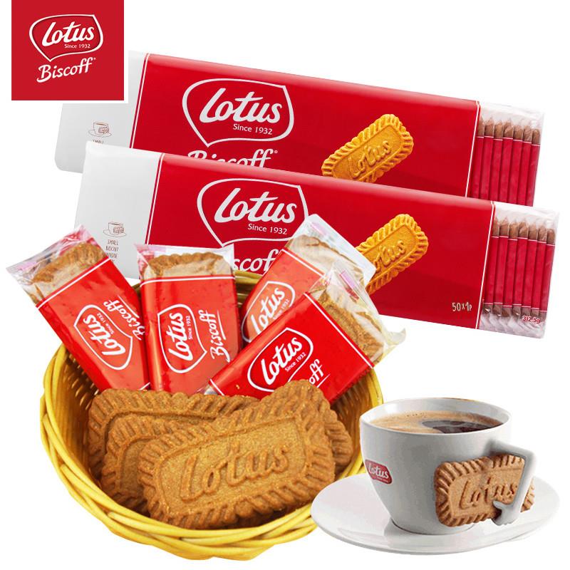 比利时lotus和情缤咖时焦糖饼干进口零食大礼包biscoff下午茶点心
