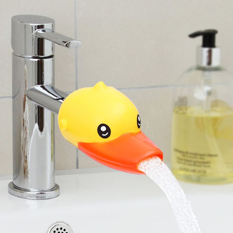 水龙头延伸器儿童洗脸盆厕所手柄开关鸭嘴搞怪洗手池手浴室小鸭子