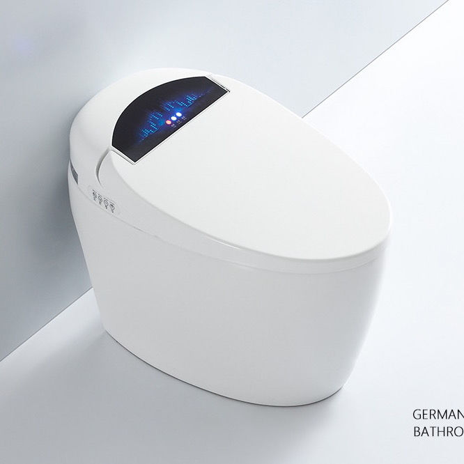 德国智能马桶一体机 无水箱即热式冲洗烘干坐便器自动冲水