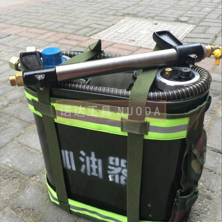 背负式野外救援注油桶应急可拆卸储油桶森林消防加油器森防背油桶