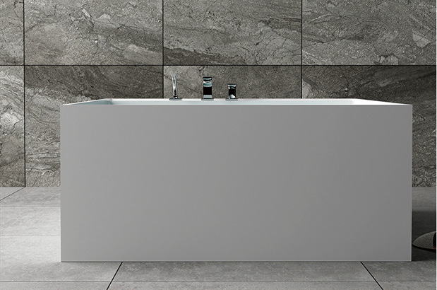 小户型家用酒店LULAVI独立型浴缸LV106013方形成人浴盆浴缸
