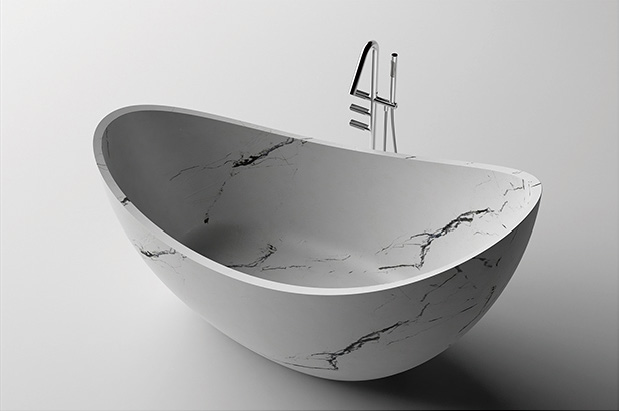 欧洲超现代风格LULAVI典雅石浴缸LV106001家用浴缸 双人浴缸简约
