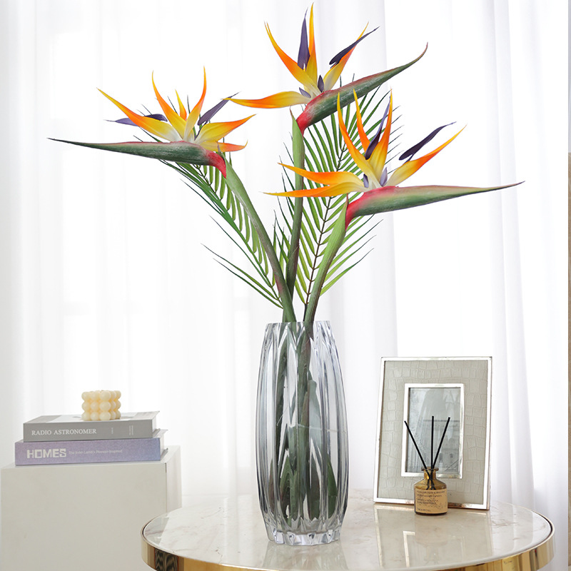 Cozyhome欧式创意折纸玻璃花瓶插花干花满天星水培客厅摆件花器