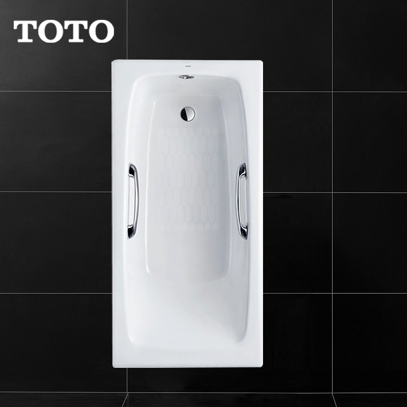 TOTO日式小型铸铁搪瓷嵌入式浴缸家用FBY1520HP FBY1520P(08-A)