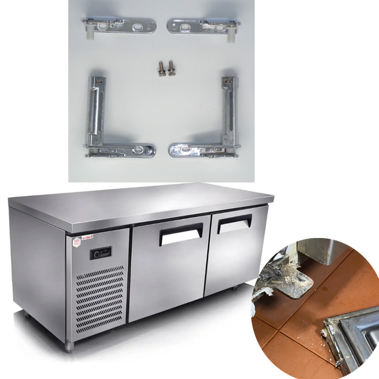 商用冰柜门自动回归铰链合页门配件回弹簧吸复位冰立方美厨房门轴