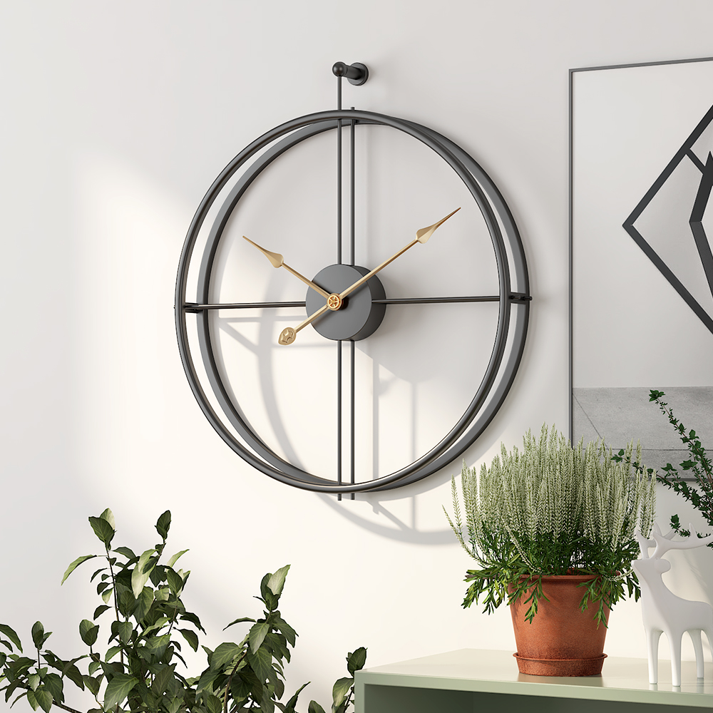 北欧钟表挂钟客厅个性创意时尚现代简约大气时钟艺术家用轻奢挂表